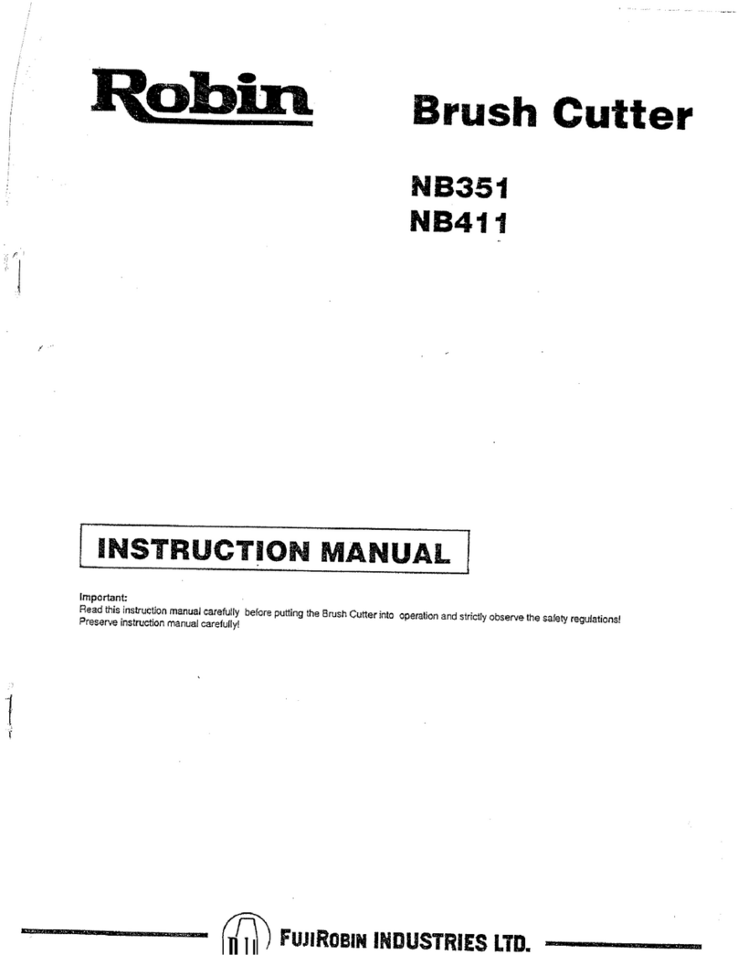 Robin NB351 instruction manual