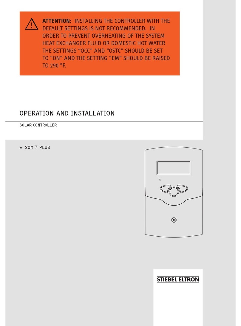 STIEBEL ELTRON SOM 7 PLUS Operation and installation