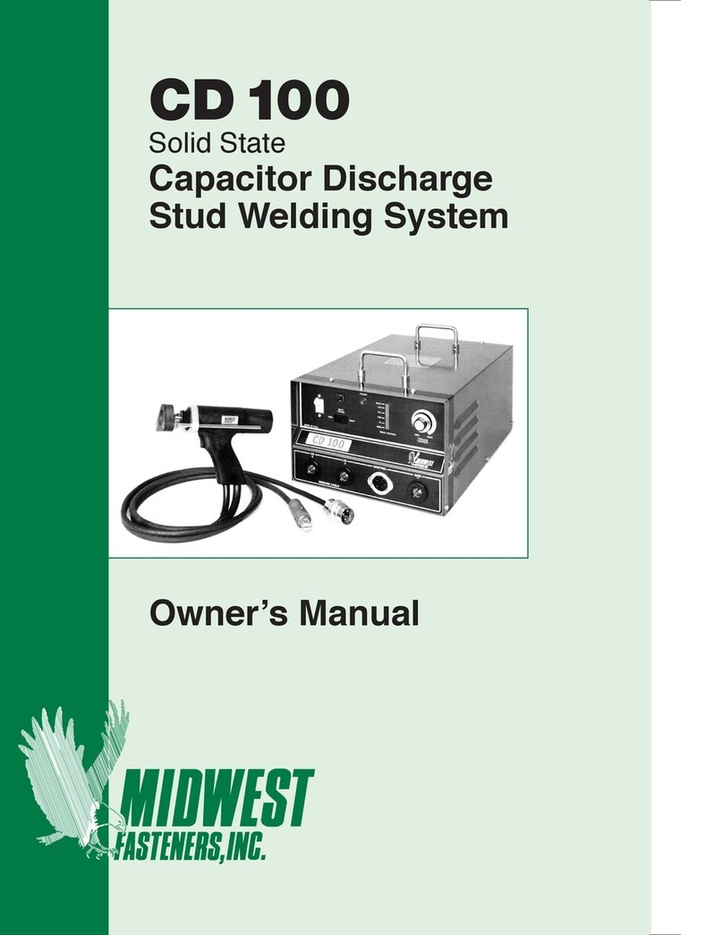 MIDWEST FASTENERS CD 100 User manual