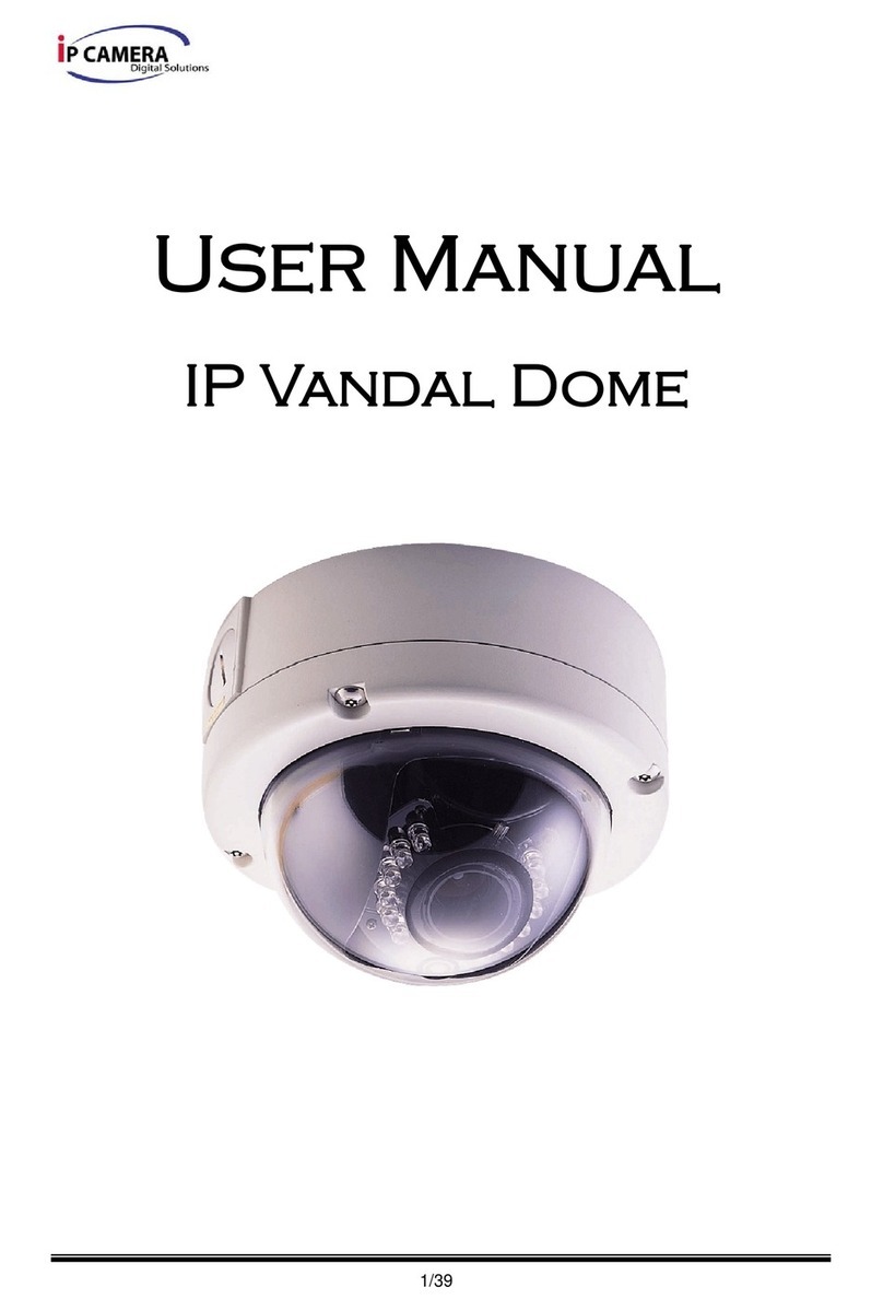 IP Camera IP Vandal Dome User manual