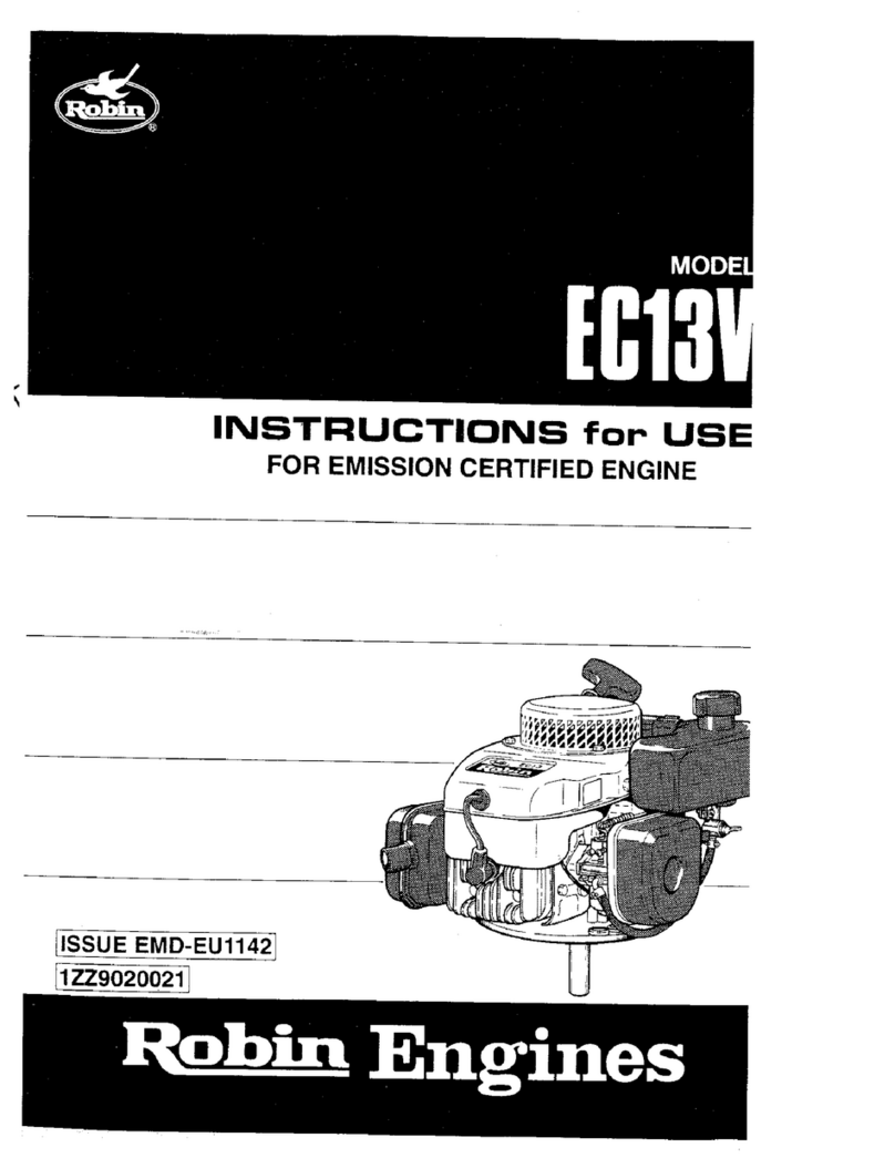 Robin EC13V User manual