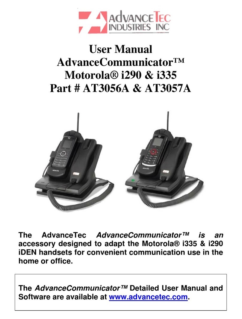 AdvanceTec AT3056A user manual