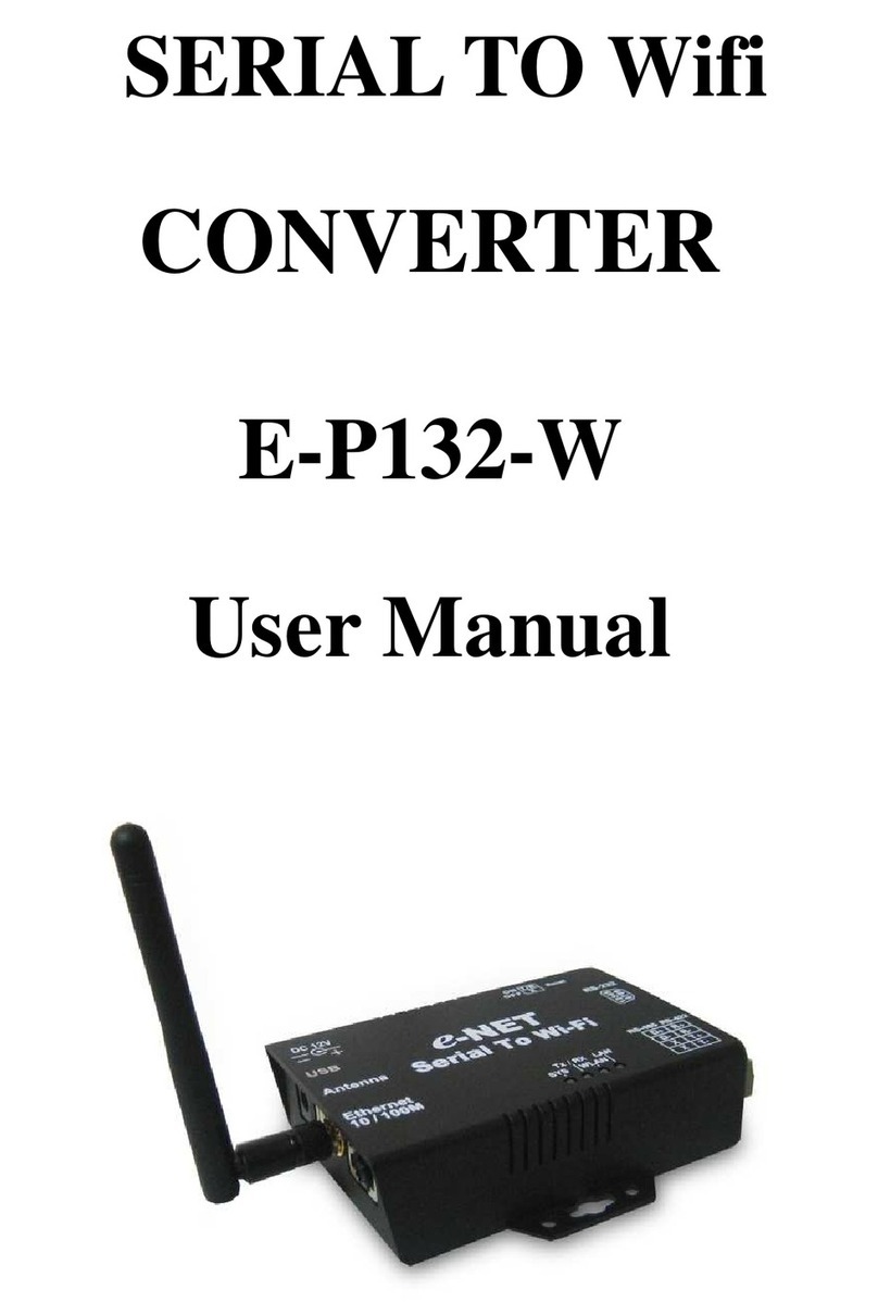 eNet E-P132-W user manual