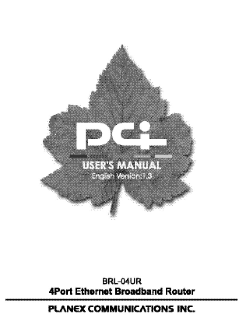 PCI BLR-04UR User manual