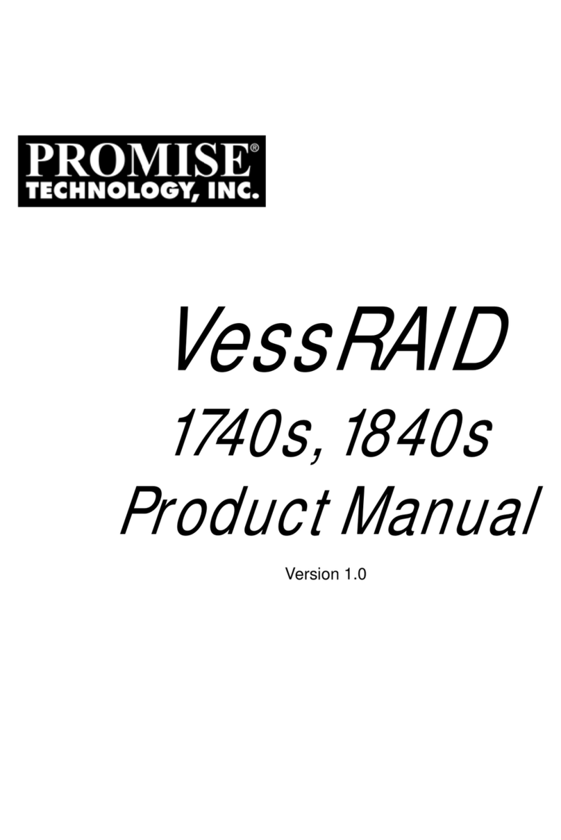 Promise VessRAID 1740s User manual