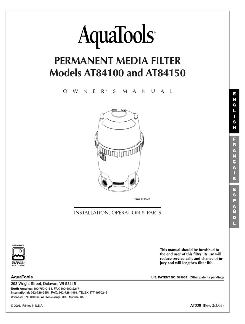 AquaTools AT84100 owner's manual