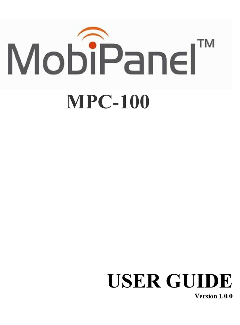 Mobipanel MPC-100 user guide