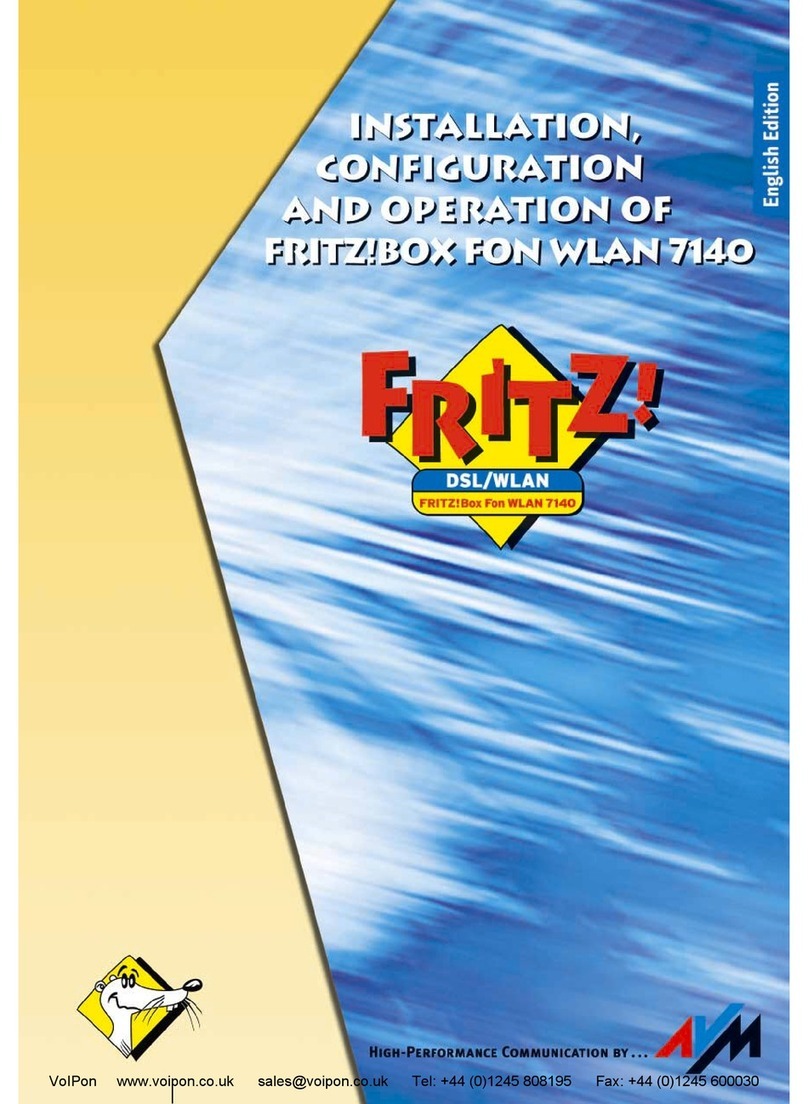 Fritz! Fon WLAN 7140 Quick guide