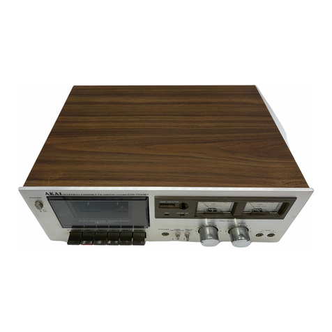 Akai CS-703D User manual