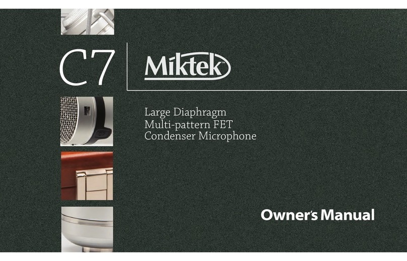 Miktek C7 User manual