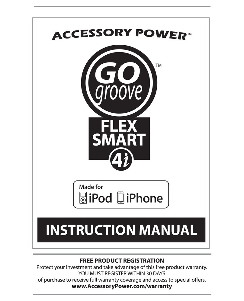 Go groove FlexSMART 4i instruction manual