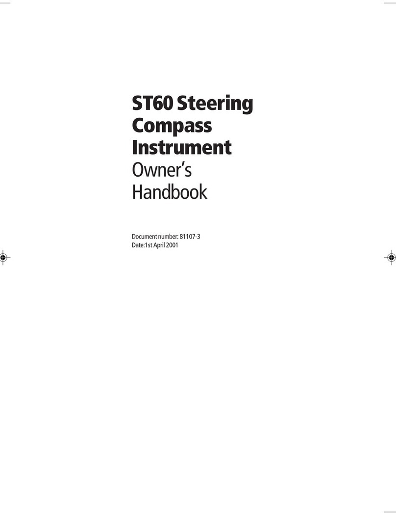 Raymarine ST60 Tridata User guide