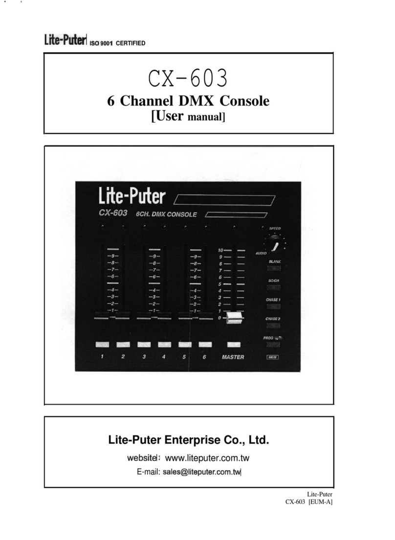 Lite-Puter CX-603 user manual