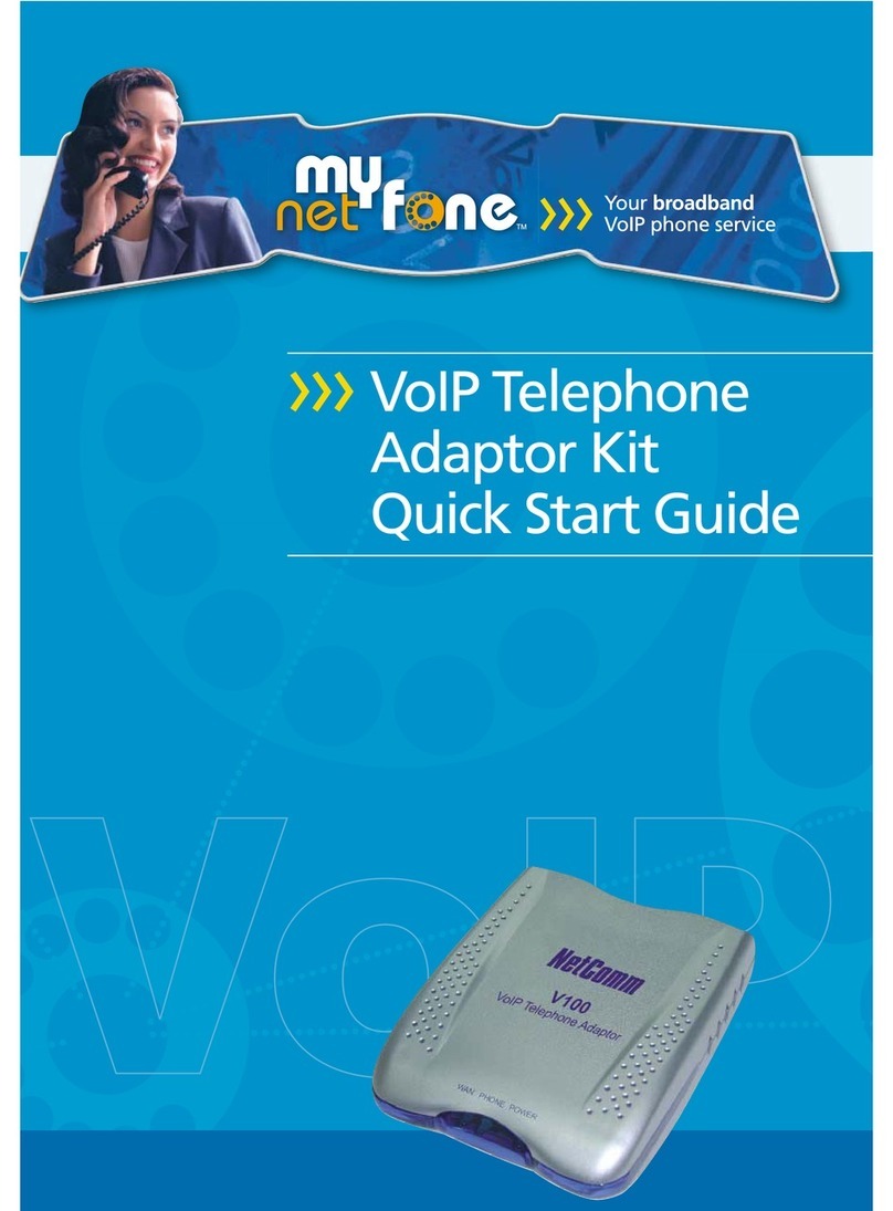 NetComm V100 User manual