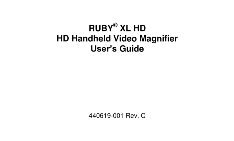 Ruby RUBY XL HD user guide