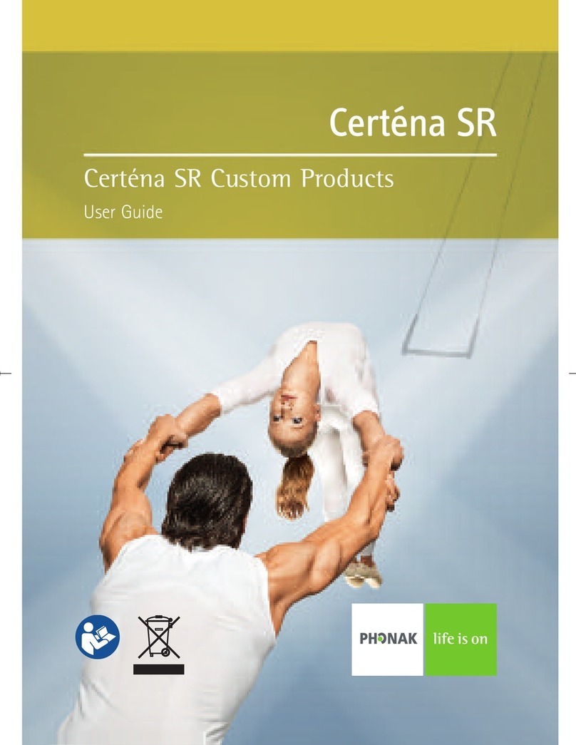 Phonak Certena SR User manual