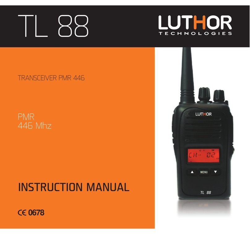 Luthor TL 88 instruction manual