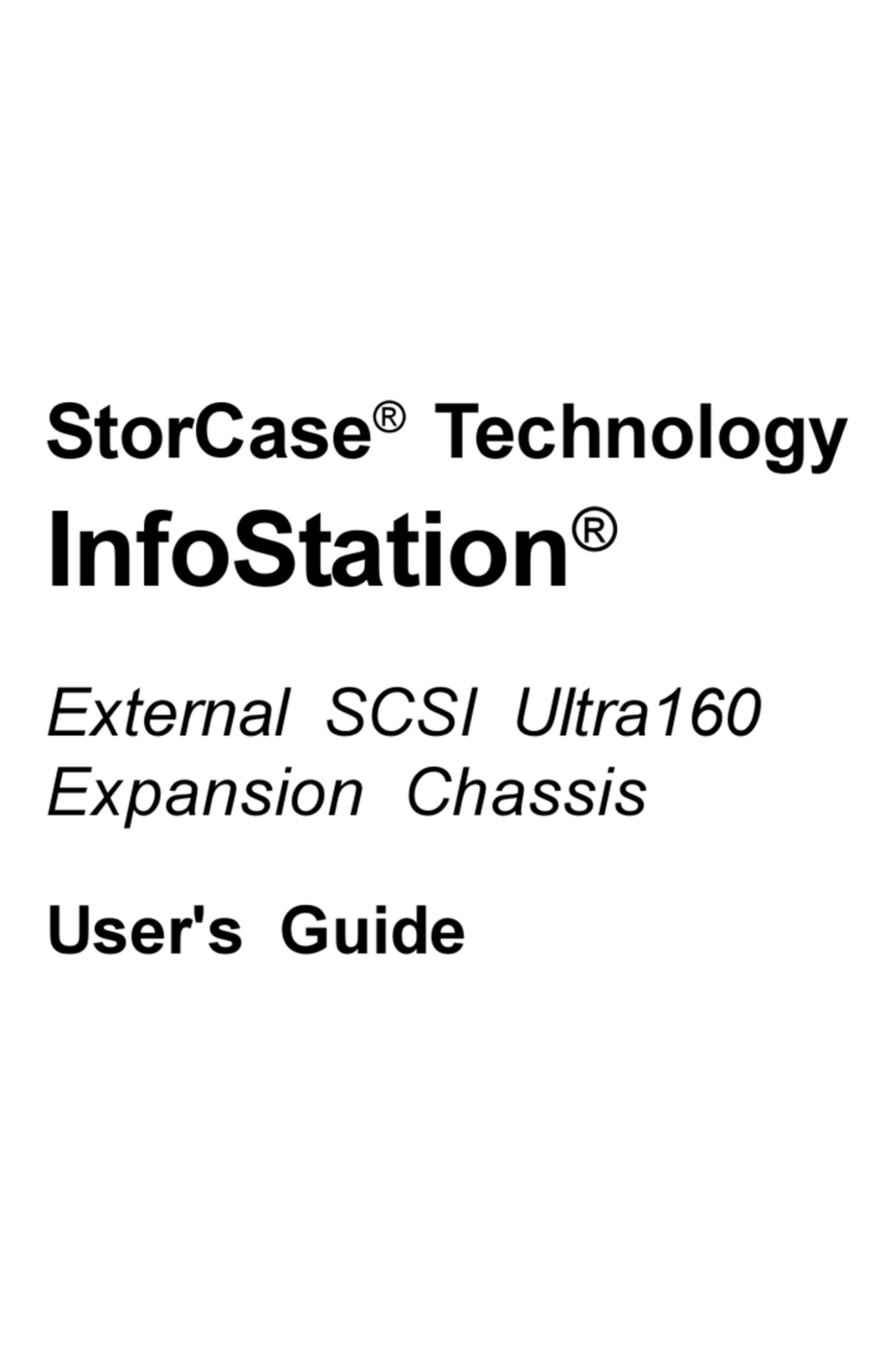 StorCase Technology InfoStation External SCSI Ultra160 User manual