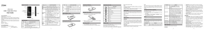 Zte S165 User manual