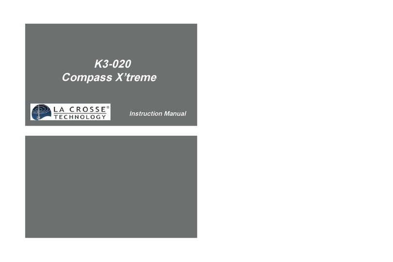 La Crosse K3-020 Compass X'treme instruction manual