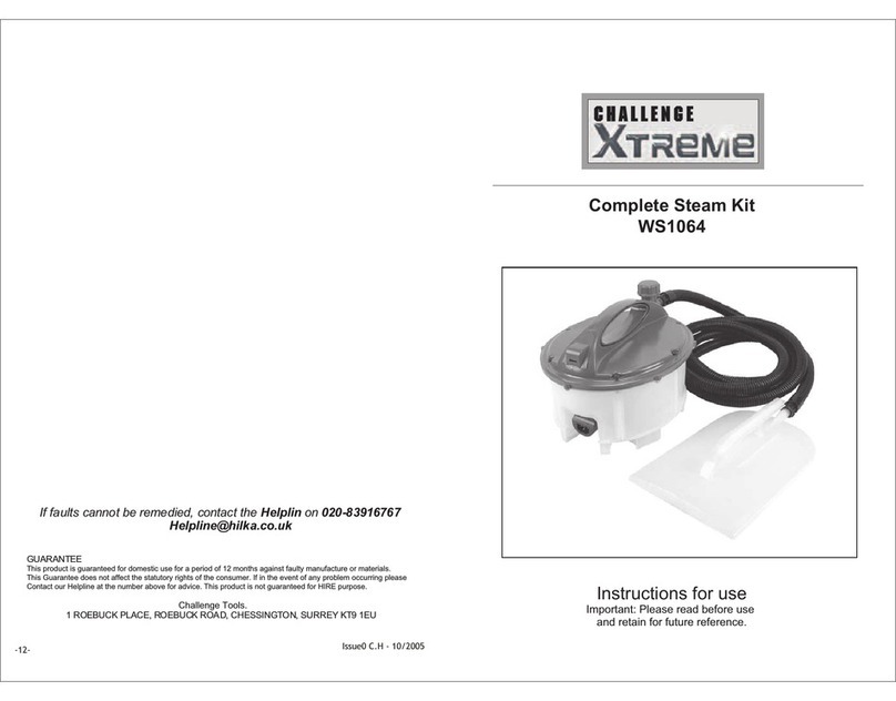 Challenge Xtreme WS1064 Instructions for use