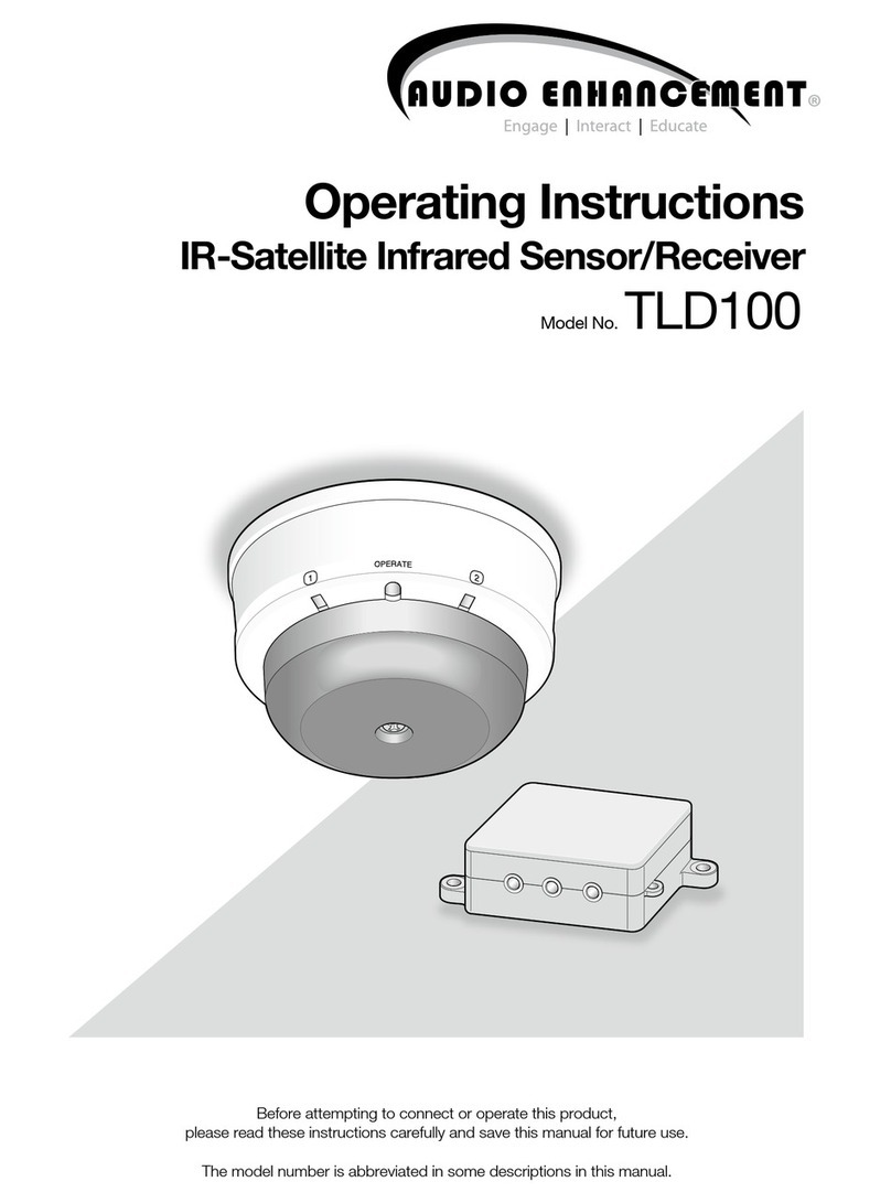 Audio enhancement TLD100 operating instructions Audio enhancement TLD100 operating instructions