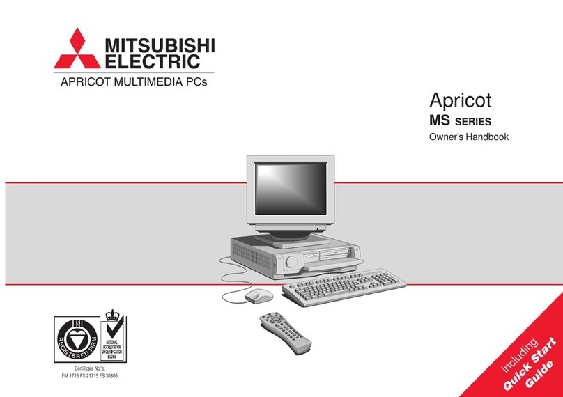 Mitsubishi Apricot MS Series Owner's handbook