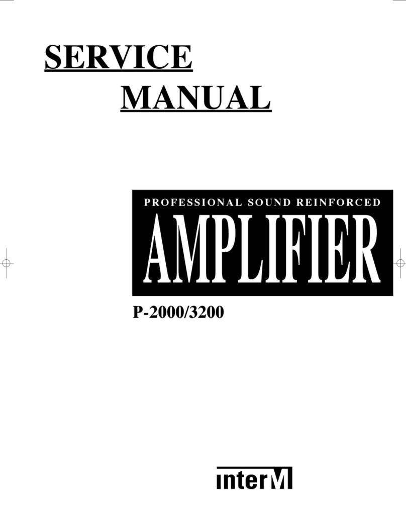 Inter-m P-2000 Service manual
