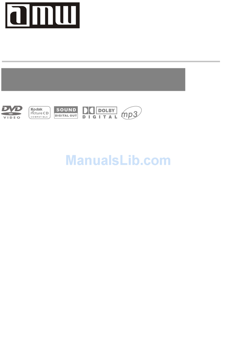 AMW M 270 operating instructions