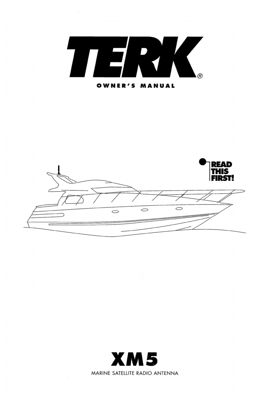 TERK Technologies XM5 owner's manual
