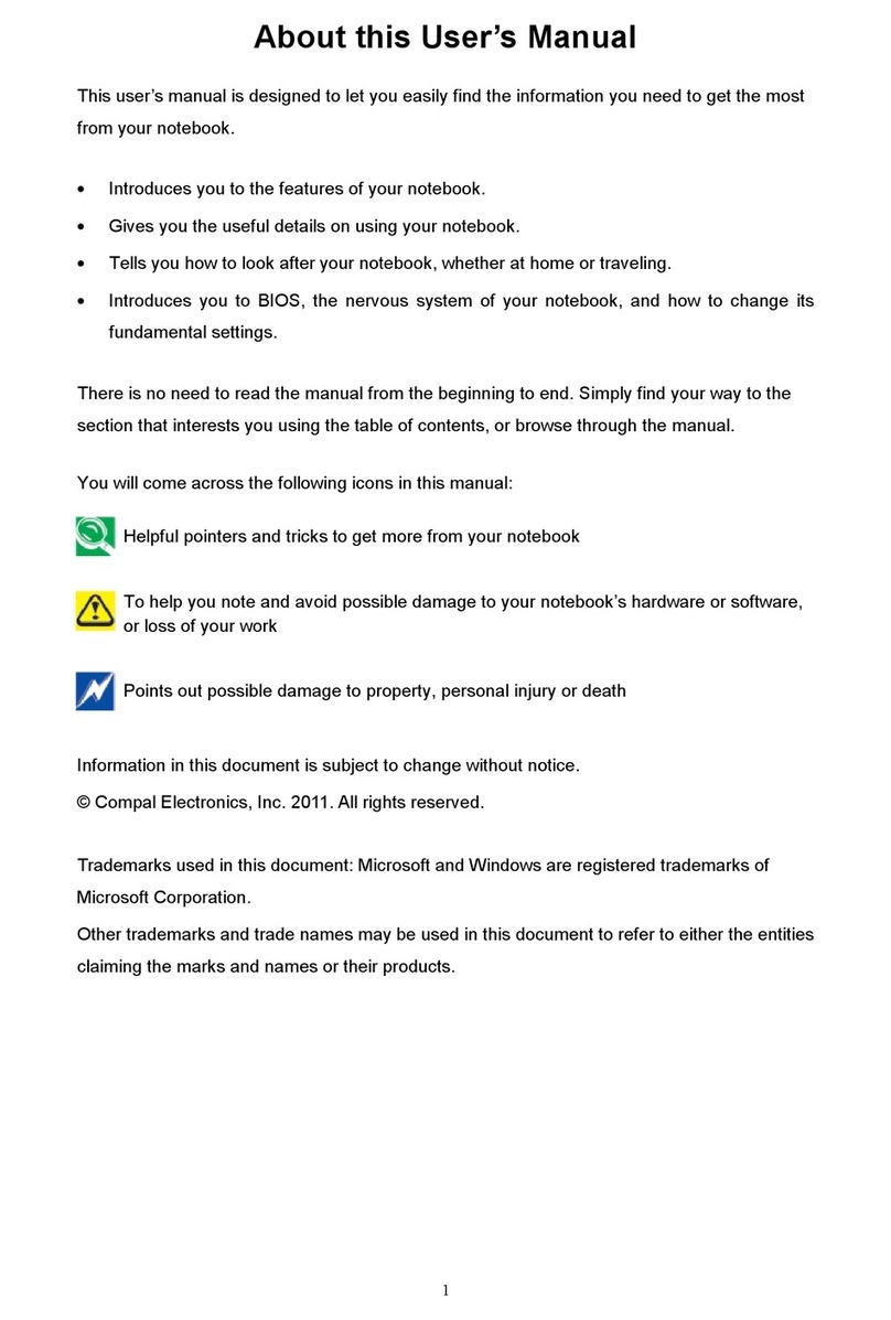 Compal PBL10 User manual