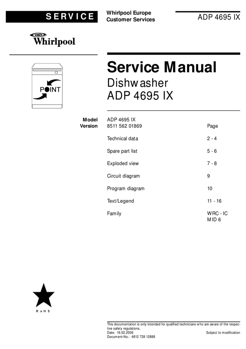 Whirlpool ADP 4695 IX Service manual