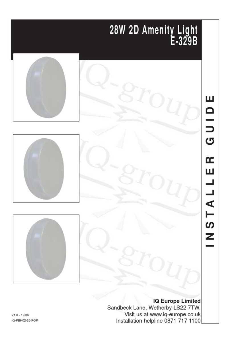 IQ E-329B Installer's guide