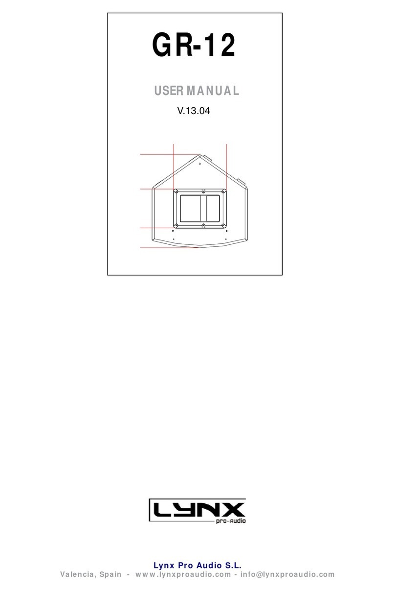 Lynx GR-12 User manual