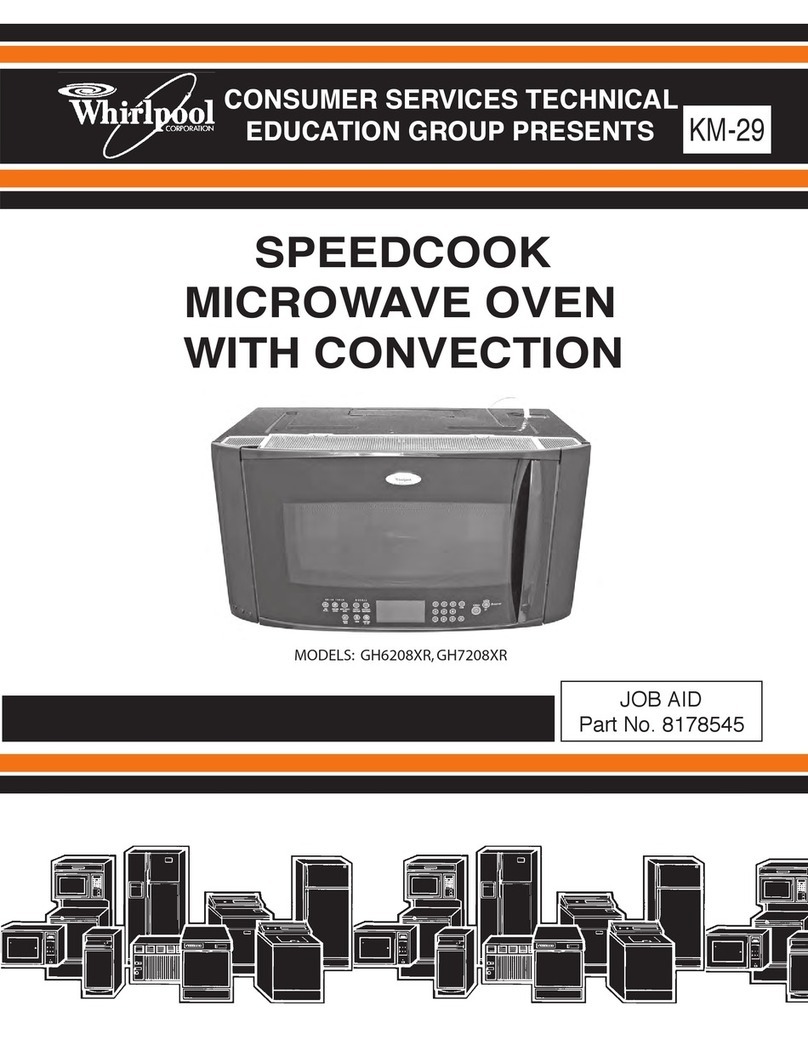 Whirlpool SPEEDCOOK GH6208 XR Technical education