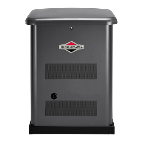 Briggs & Stratton Generator System Installation and operation manual