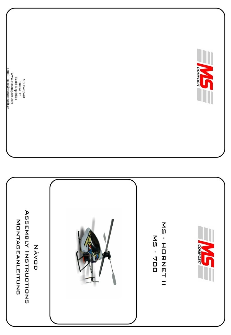 MS Composit MS Hornet II MS-700 Assembly instruction
