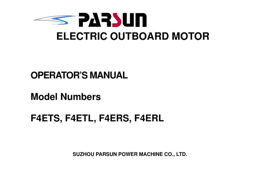 Parsun F4ETS User manual Parsun F4ETS User manual