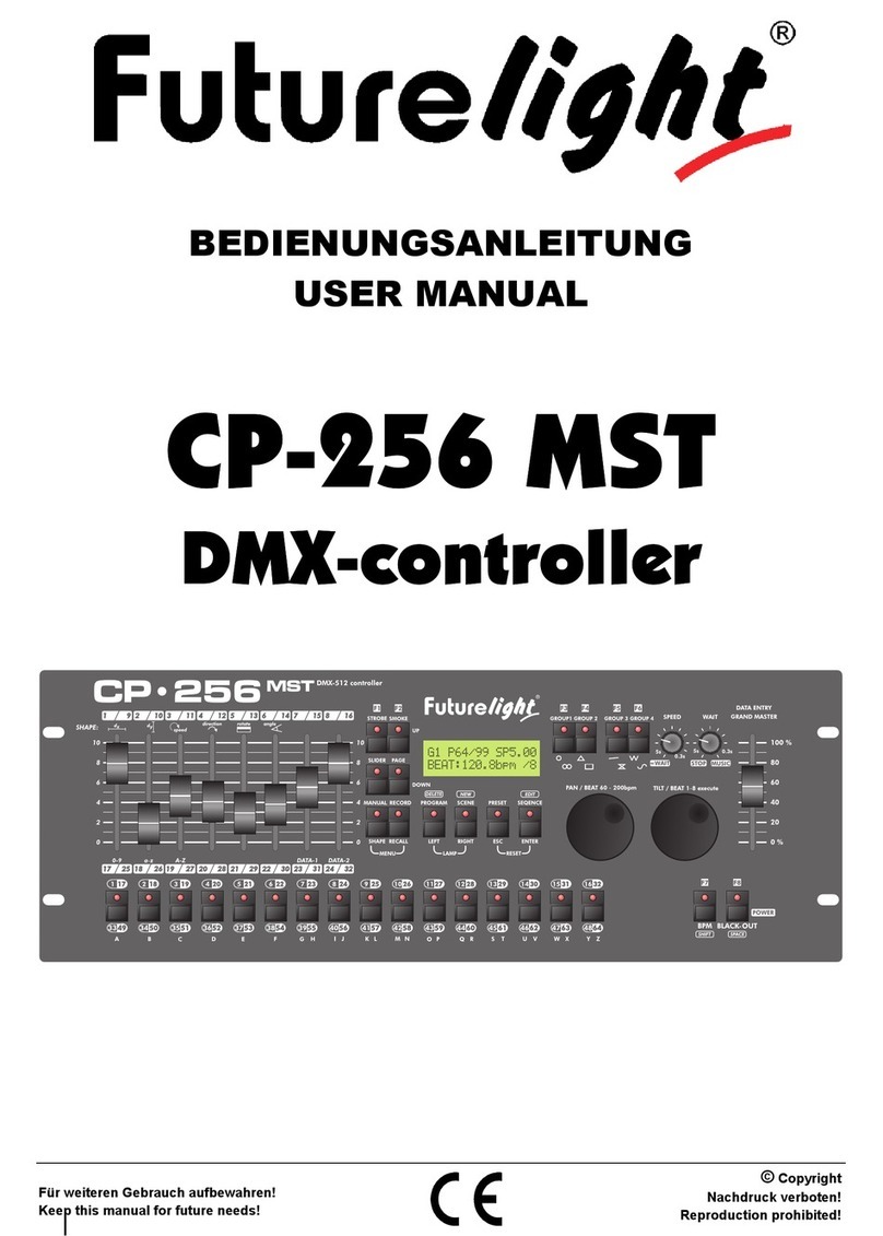 Future light CP-256 MST User manual