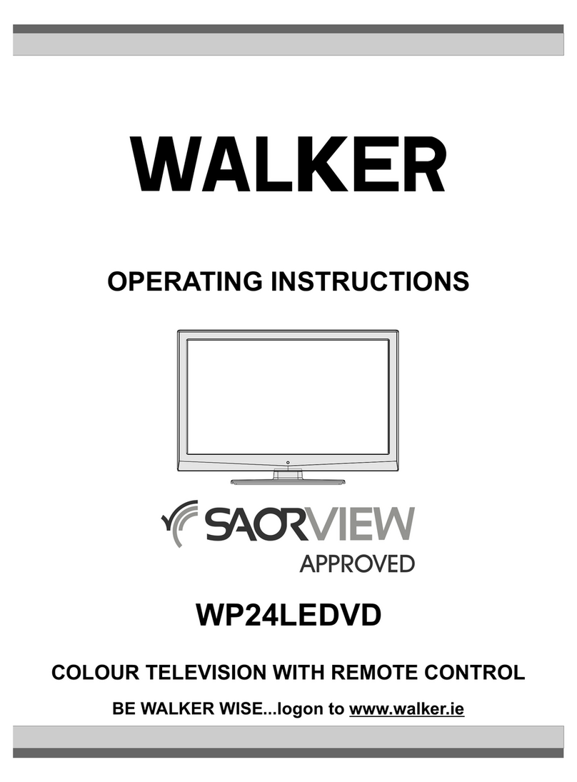 Walker SaorView WP24LEDVD User manual