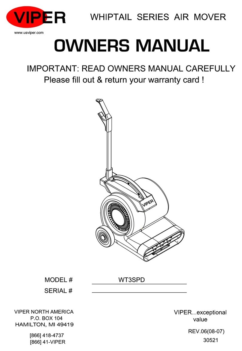 Viper Whiptail series owner's manual