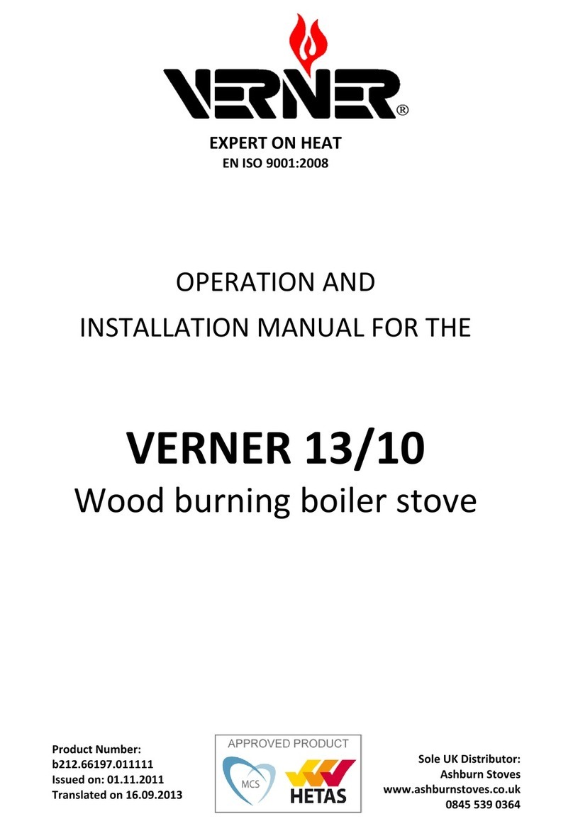 Verner 13 Operation and installation manual Verner 13 Operation and installation manual