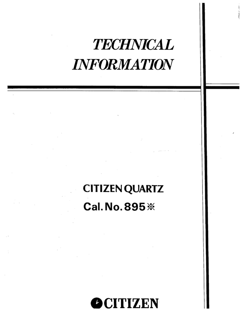 Citizen 895 Series technical information