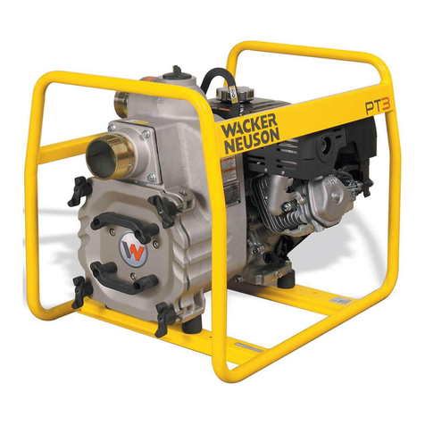 Wacker Neuson PT 3H Operator's manual