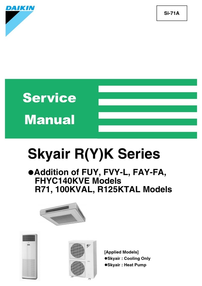 Daikin Skyair FHC35K User manual