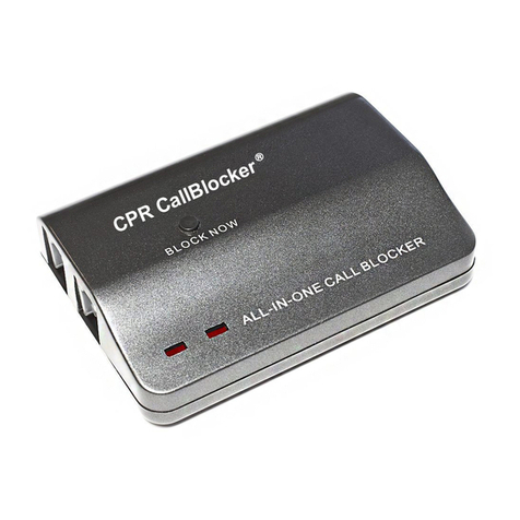 CPR Call Blocker user guide