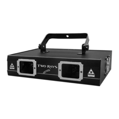 PROEL PLLAS115X2TWO RAYS user manual