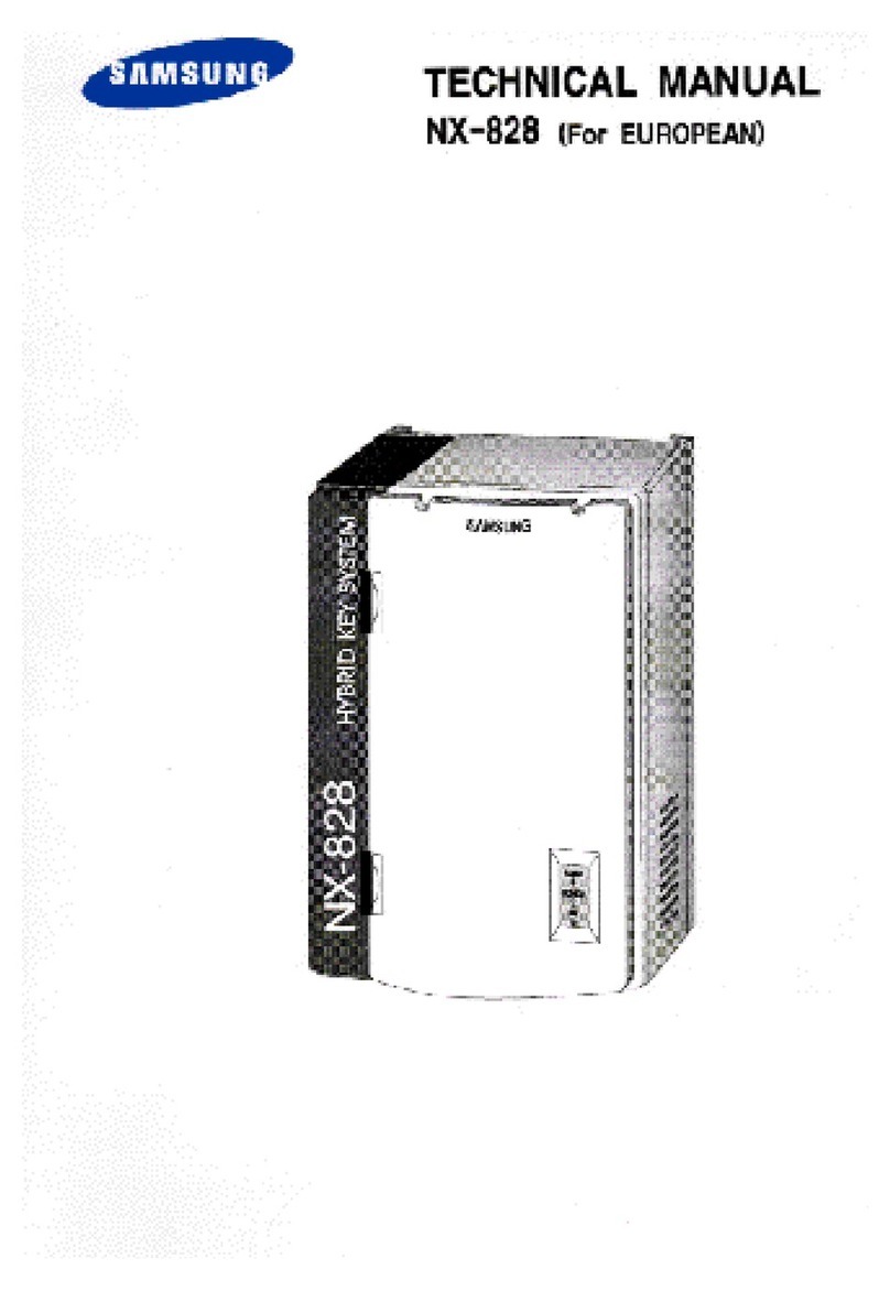 Samsung NX-828 Technical manual