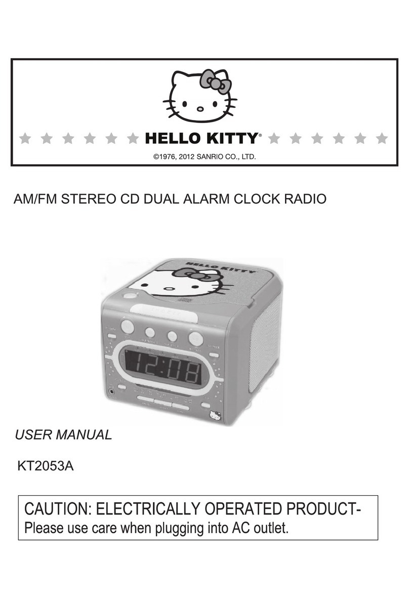 Hello Kitty KT2053A user manual