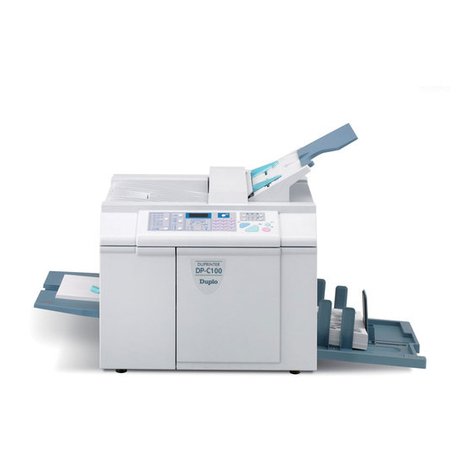 Duplo DUPRINTER DP-C100 User manual